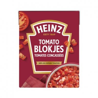 Heinz Tomatenblokjes Naturel